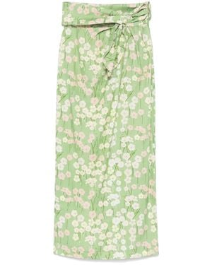 BERNADETTE Cheryll Maxi-Rok - Groen