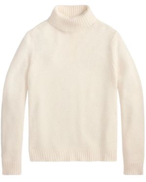 Ralph Lauren Turtleneck Jumper - White