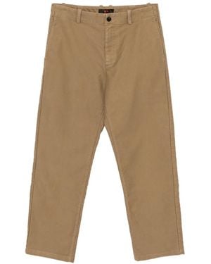 CROQUIS Pantalon En Coton À Coupe Droite - Neutre