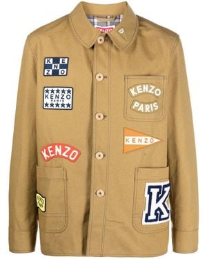 KENZO Sailor Cotton Jacket - Metallic