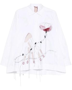 Antonio Marras Appliqué Shirt - White