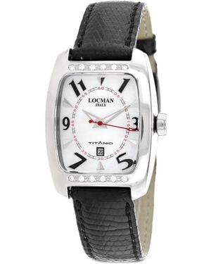 LOCMAN Tonneau-Face 32Mm Watch - White