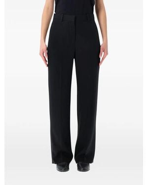Isabel Marant Noanda Fluid Crepe Pants - Black