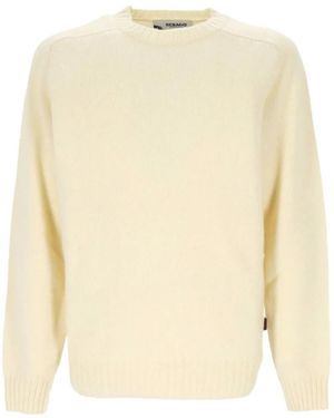 Sebago Gilead Crew-Neck Wool Jumper - Natural