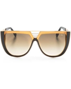 Cazal 8511 Pilot-Frame Sunglasses - Natural
