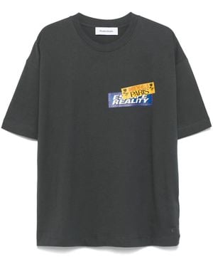Etudes Studio プリント Tシャツ - ブラック