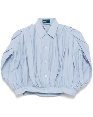 Kolor Button-Up Top - Blue