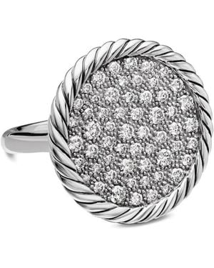 David Yurman Ring Aus Sterlingsilber - Grau