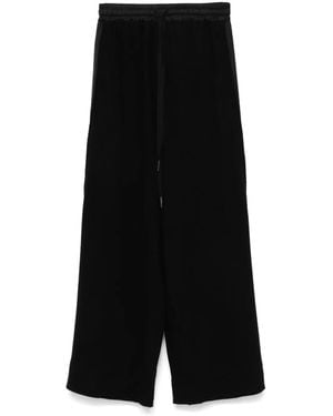 Andrea Ya'aqov Wide-Leg Trousers - Black