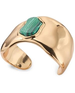 Kurt Geiger Bracelet Manchette À Design Asymétrique - Métallisé