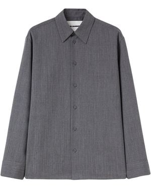 Jil Sander ロングスリーブ シャツ - グレー