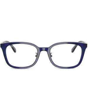 Ray-Ban Eckige Rx5407D Brille - Blau