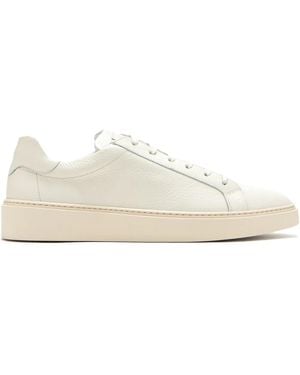 Neil Barrett Leather Lace-up Low-top Sneakers - ホワイト