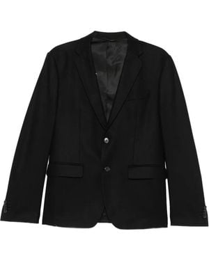 Brian Dales Single-Breasted Tailored Suit - Black