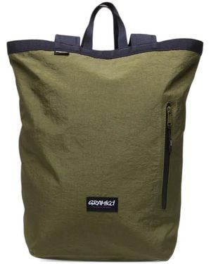 Gramicci Logo-Patch Backpack - Green