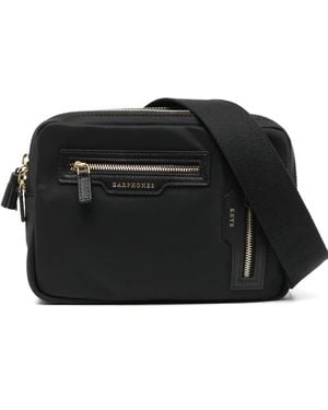 Anya Hindmarch Umhängetasche Mit Logo - Schwarz