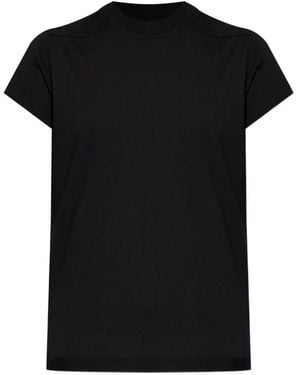 Rick Owens Shoulder Detail T-Shirt - Black