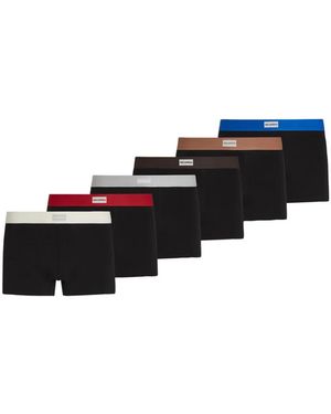 KARL LAGERFELD Logo Boxers (Set Of Six) - Black