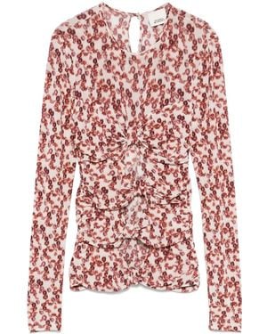 Isabel Marant Gladice Oberteil - Rot