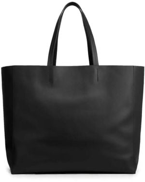 Nili Lotan Bolso Shopper Keith De Piel - Negro