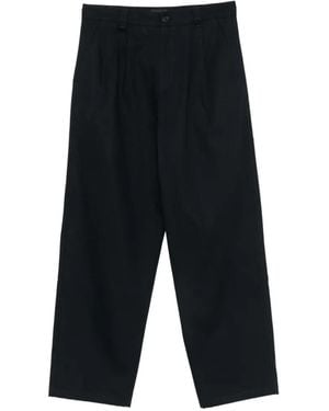 A.P.C. Pleated Straight-Leg Pants - White