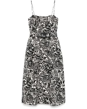 Ralph Lauren Mindana Sleveless Cocktail Dress - White