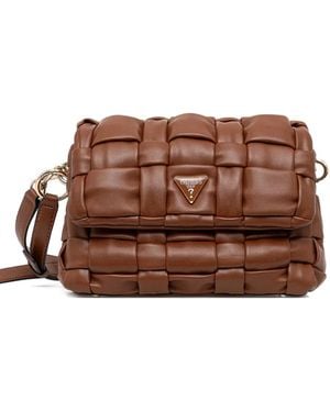 Guess Marion ショルダーバッグ - ブラウン