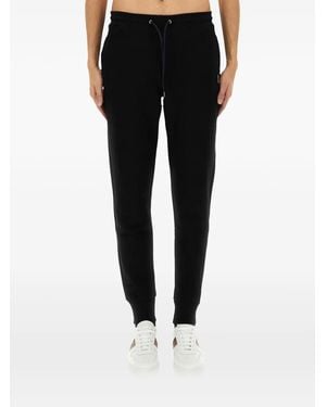 Paul Smith Zebra-Patch Track Pants - Black