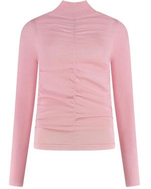 Renaissance Renaissance Ruched Top - Pink