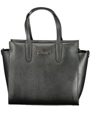 CafeNoir Mini Cabas Puffy Grainé - Black