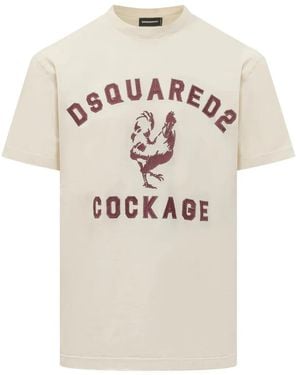 DSquared² Cool Fit Tshirt - White