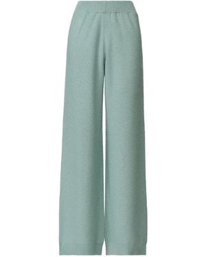 Fabiana Filippi Sequin-Embellished Knitted Trousers - Green