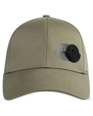 Moncler Honkbalpet Met Logopatch - Groen