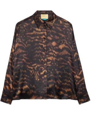 Momoní Flau Long-Sleeve Shirt - Brown
