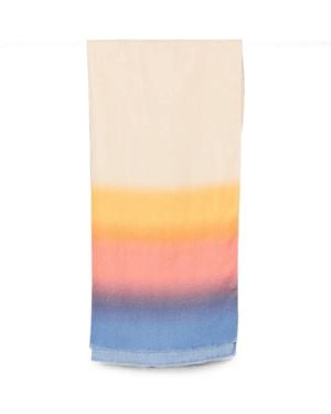 Etro Gradient-Effect Scarf - White