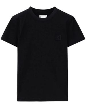 WOOYOUNGMI Back-Print T-Shirt - Black