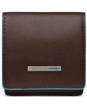 Piquadro Square Leather Wallet - Brown
