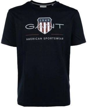 GANT Archive Shield Tシャツ - ブラック