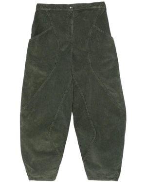 Henrik Vibskov Corduroy Panelled Trousers - Green