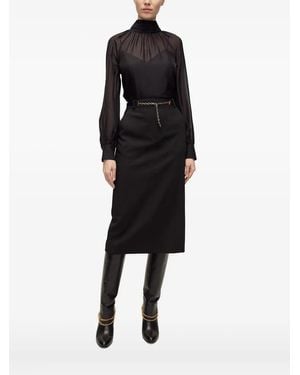Veronica Beard Alyssa Blouse - Black
