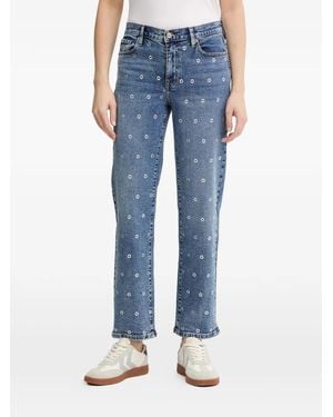 DKNY Vaqueros Con Cinco Bolsillos - Azul