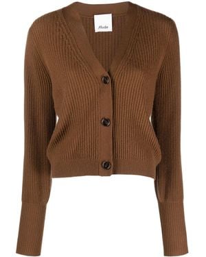 Allude カシミア カーディガン - ブラウン