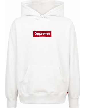 Supreme Box Logo Hoodie - White