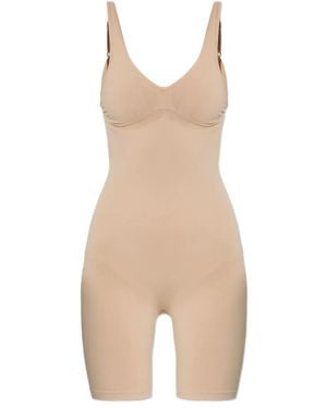 Heist V-Neck Bodysuit - White