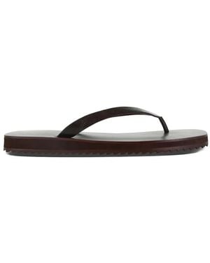Senso Xeo Iii Leather Flip-Flops - Brown