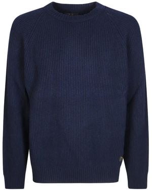 Filson Cascade Ribbed-Knit Wool Jumper - Blue