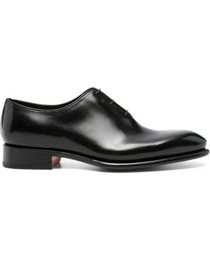 Santoni Business Shoes - Black