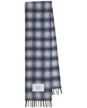 Maison Kitsuné Pañuelo A Cuadros - Azul