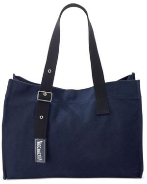 Vilebrequin Bagsu Logo-Detail Shoulder Bag - Blue