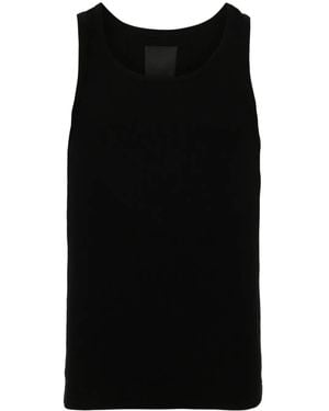 Givenchy Geribbelde Tanktop - Zwart